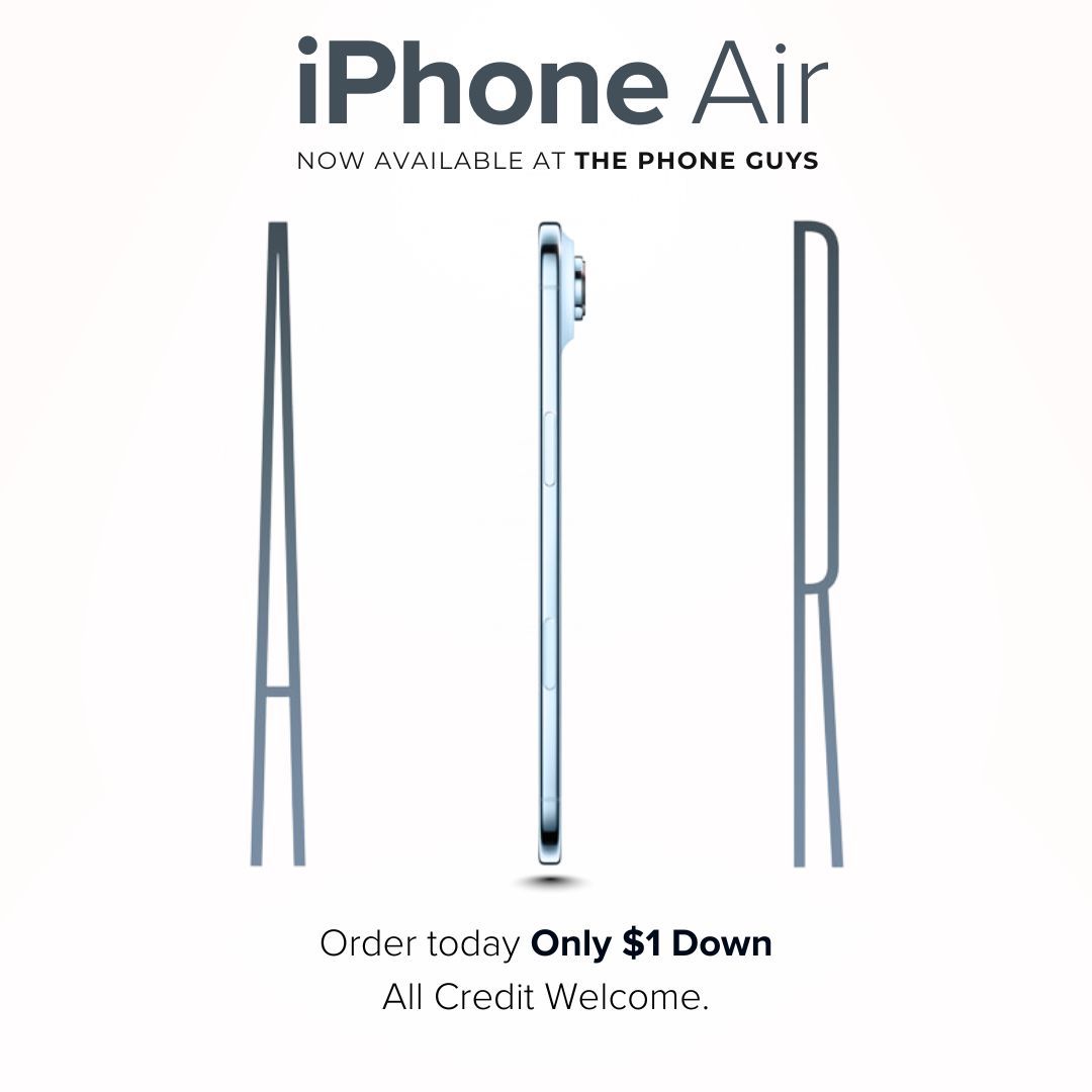 📱 iPhone Air – Starting at Only $1 Down Today | Best 2025 Deal + 1-Year Warranty
