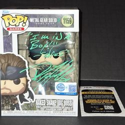 🔥 David Hayter Autographed Funko JSA COA 🔥