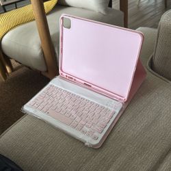 Smart Keyboard Case For iPad Air 11 Pink 
