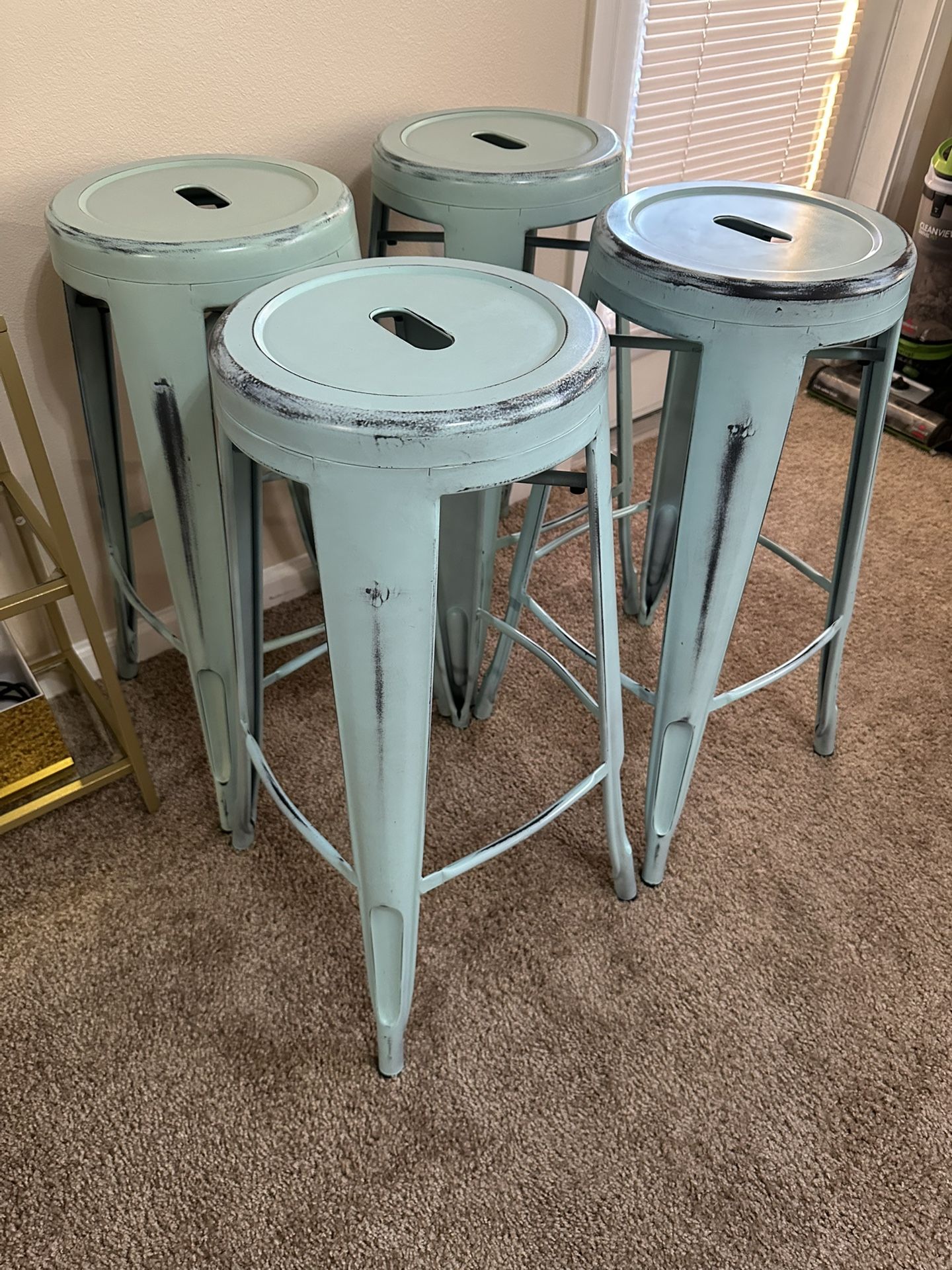 Metal Bar Stools 30”