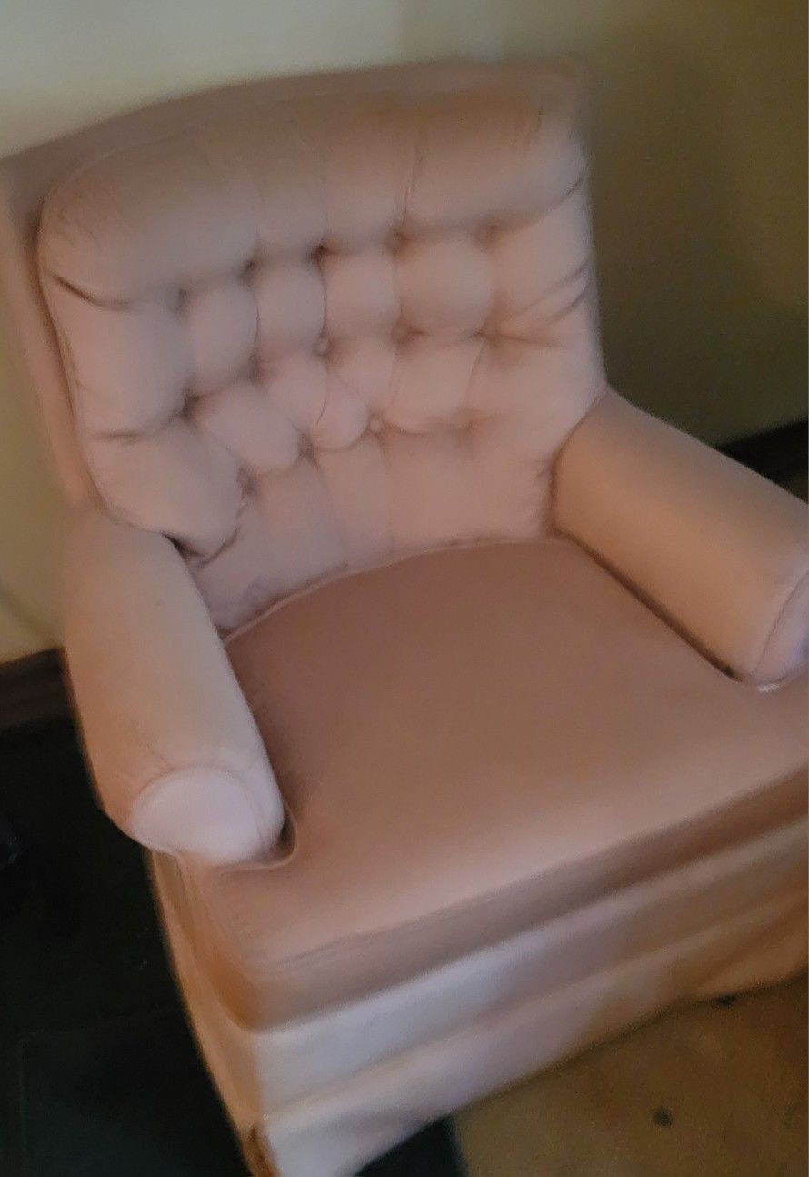 COMFY CHAIRS & HUGE OTTOMAN