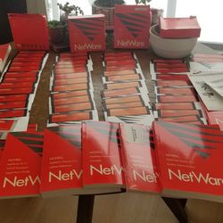 Novel Netware 3.11 Original Manual and 5 1/2 Disk