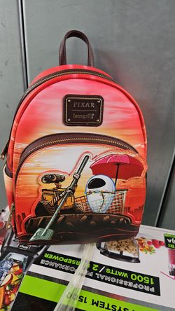 New Loungefly Wall-E And Eva Mini Backpack