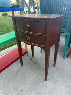 Antique Wooden Entry Table