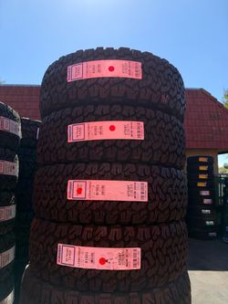 LT285/70/17 BFGOODRICH All Terrain K02‼️New Tires/ llantas nuevas- EACH TIRES $255- INSTALLED AND BALANCED