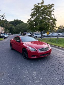 2008 Infiniti G37 Coupe Red