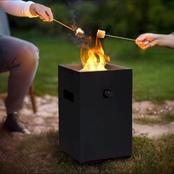 Kinger Home 11-inch Outdoor Portable Fire Pit Grill and Stove for Patio, Camping and Travel, 52,000 BTU CSA Certified, Coated Steel Frame, Black