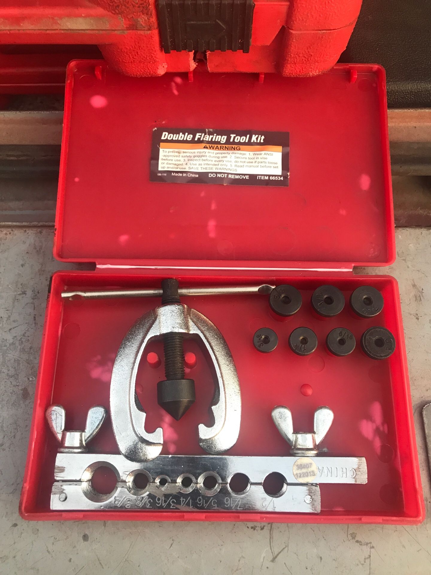 Double Flaring tool kit