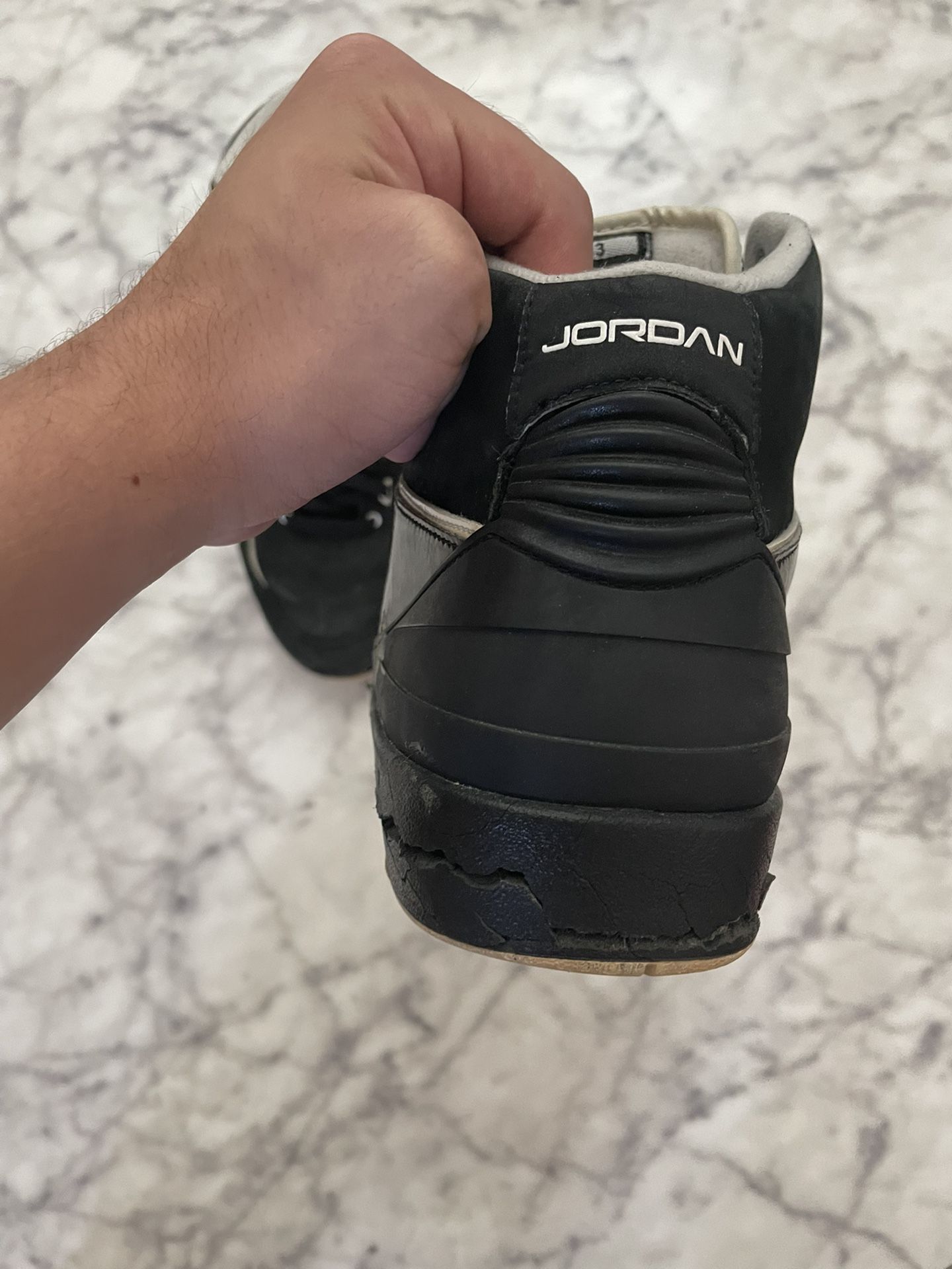 Jordan 2 Retro QF Black White