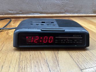 Sony Dream Machine Radio Alarm Clock icf-c25