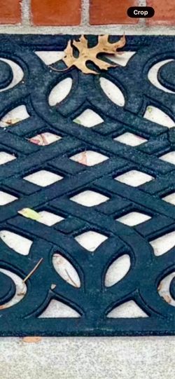 DOOR MAT - Balances artistic elegance with functional design