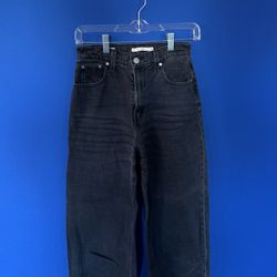 Levi's Women's Black Straight Leg Jeans
