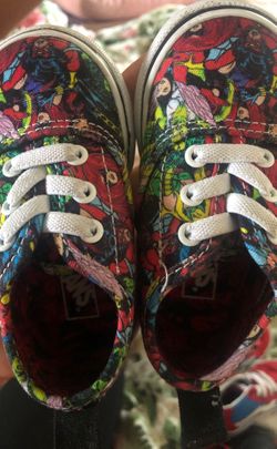 Baby Girls vans size 4