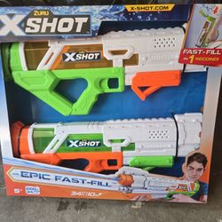Zuru X-shot Fast Fill Water Gun 34 Ft Range