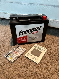 Energizer AGM TX24HL Powersports Battery