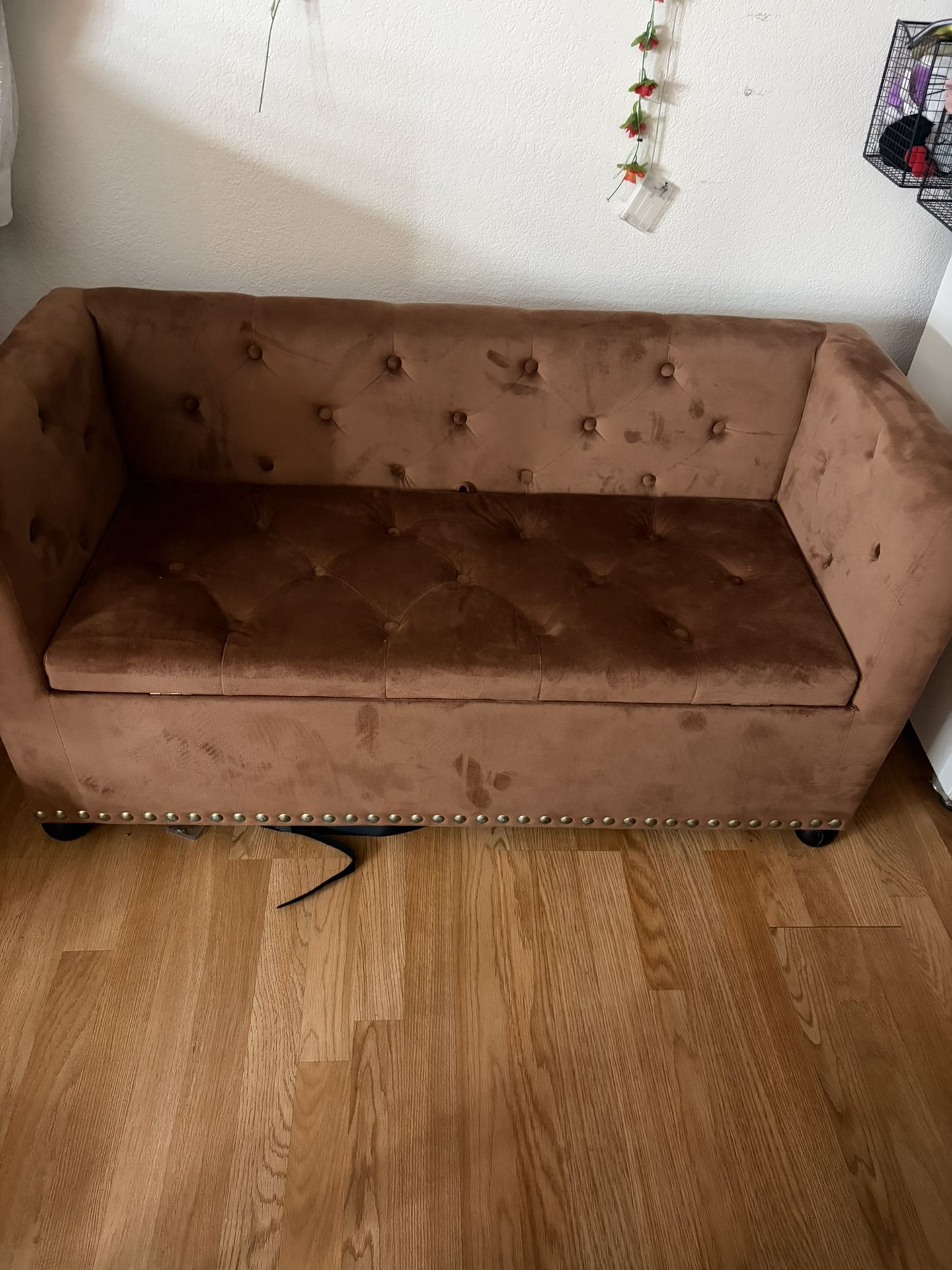 Sofa Storage Bench