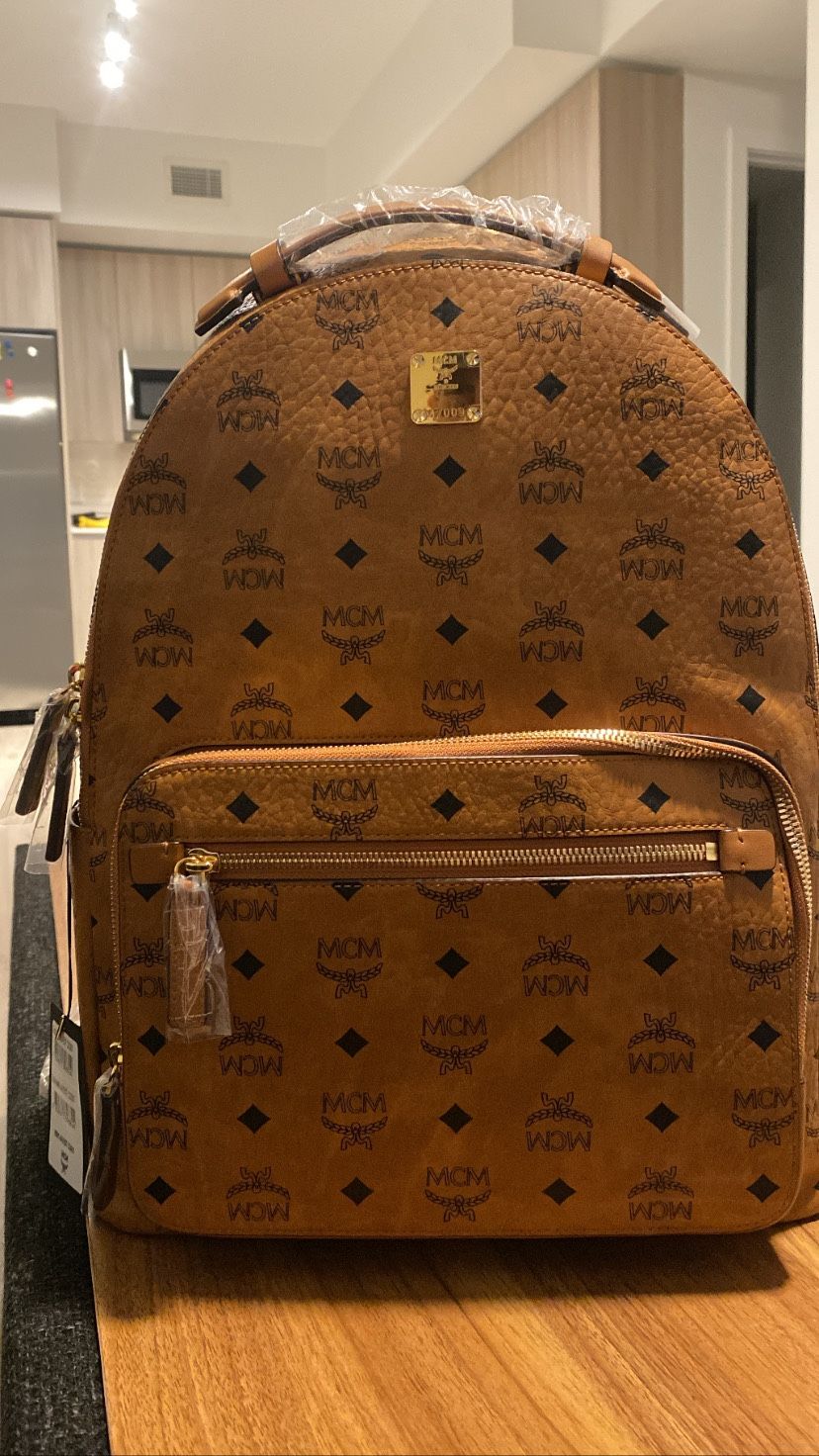 MCM Stark Backpack In Visetos
