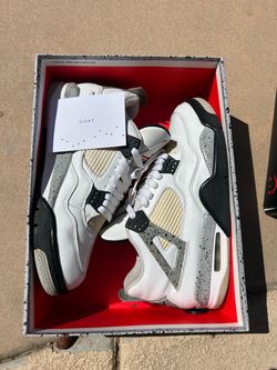 Jordan 4 “White Cement” Size 10M