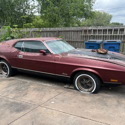 1973 Mach 1 Mustang 