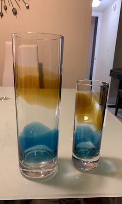 Set of two big and small base