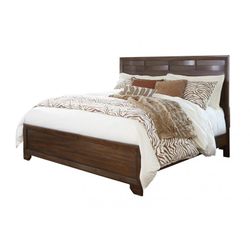 Wood Bedroom Set Including Mattress And Dresser
