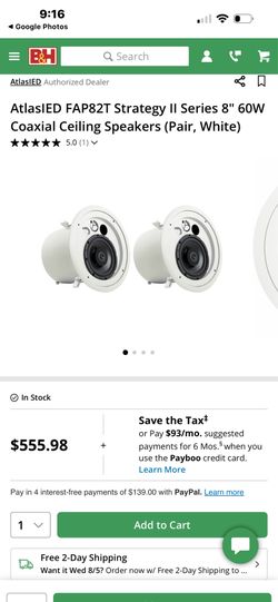 Atlas IED FAPS2T speakers