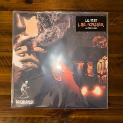Lil Peep Live Forever Vinyl Record (Smoke)