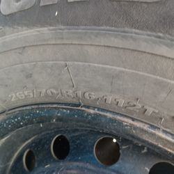 2 Llantas Con Rin Size 265 70 R 16 Para Ford Expedición O F 150