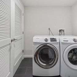 Samsung Front Loading Washer and Dryer