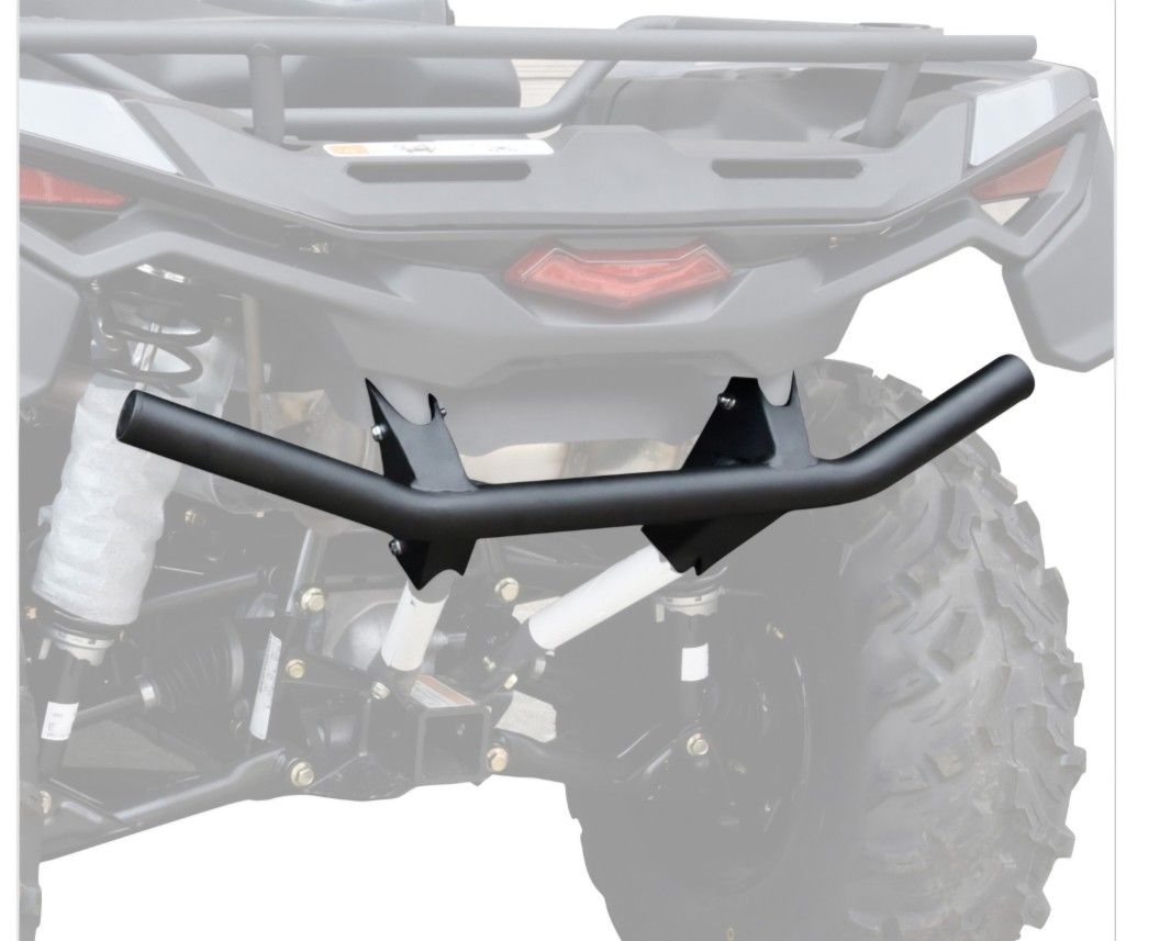 XT Rear Bumper Guard Combined Steel Rear Bumper Bar Protector Rear Brush Guard for Can-Am Outlander (contact info removed)-2024