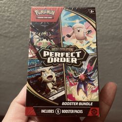 TCG Pokemon Perfect Order Booster Bundle