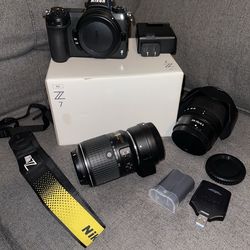 Nikon Z7 Mirrorless Camera Bundle – Excellent Condition