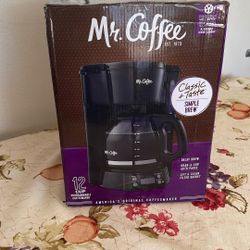 New Never Opened Mr coffee. 12 Cup 