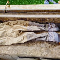 Fishing Wader And Bag. 