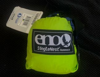 ENO SingleNest Hammock New With Tags