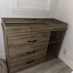 Baby Dresser With Changing Table