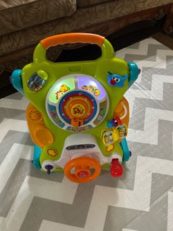 3  IN  1  /  TOY WALKER N / TABLE /  PIZARRA  / 🔴