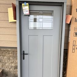 Exterior Door Brand New  With Storm Door