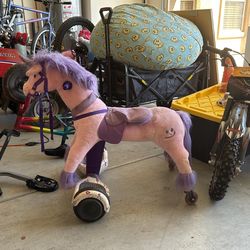 Ride Along Zume Purple Horse