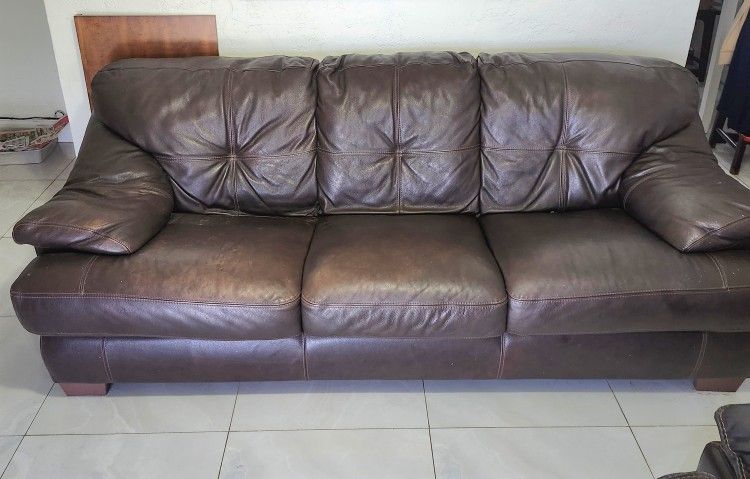 Leather Sofa