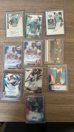 Baseball football assorted lot