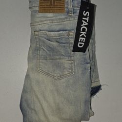 Kids Stacked Jeans Size 12