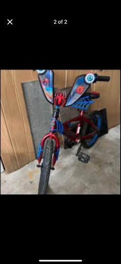 Spider Man Kids Bike 