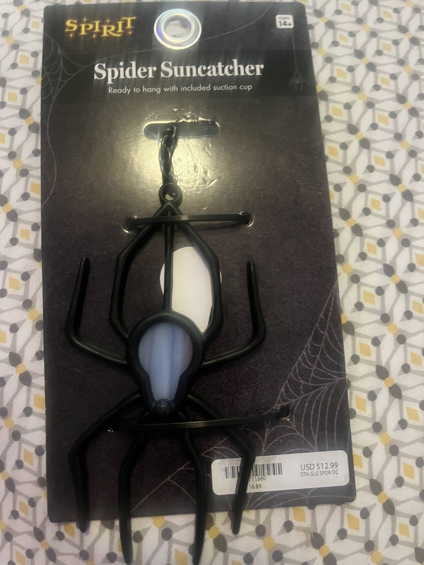 Spider Suncatcher Halloween