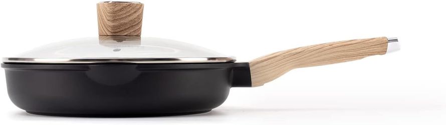 Sakuchi 8 Sets Of 5 POTS,Induction Cookware,Nonstick Kitchen Cookware  Set,1.Induction Compatible with Frying Pan,2.Saucepan,3.Sauté Pan,4.Grill  Pan,5.Grill Pan,Cooking Pots,NO PFOA –