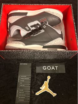Nike Air Jordan 3 Retro "Black Cement"
