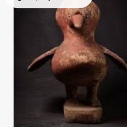 Antique Wood Decoy Bird 