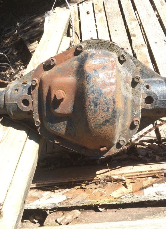 1976 Dodge camper 1 ton dually rear end.