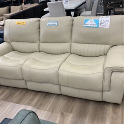 Top Grain Leather Couch