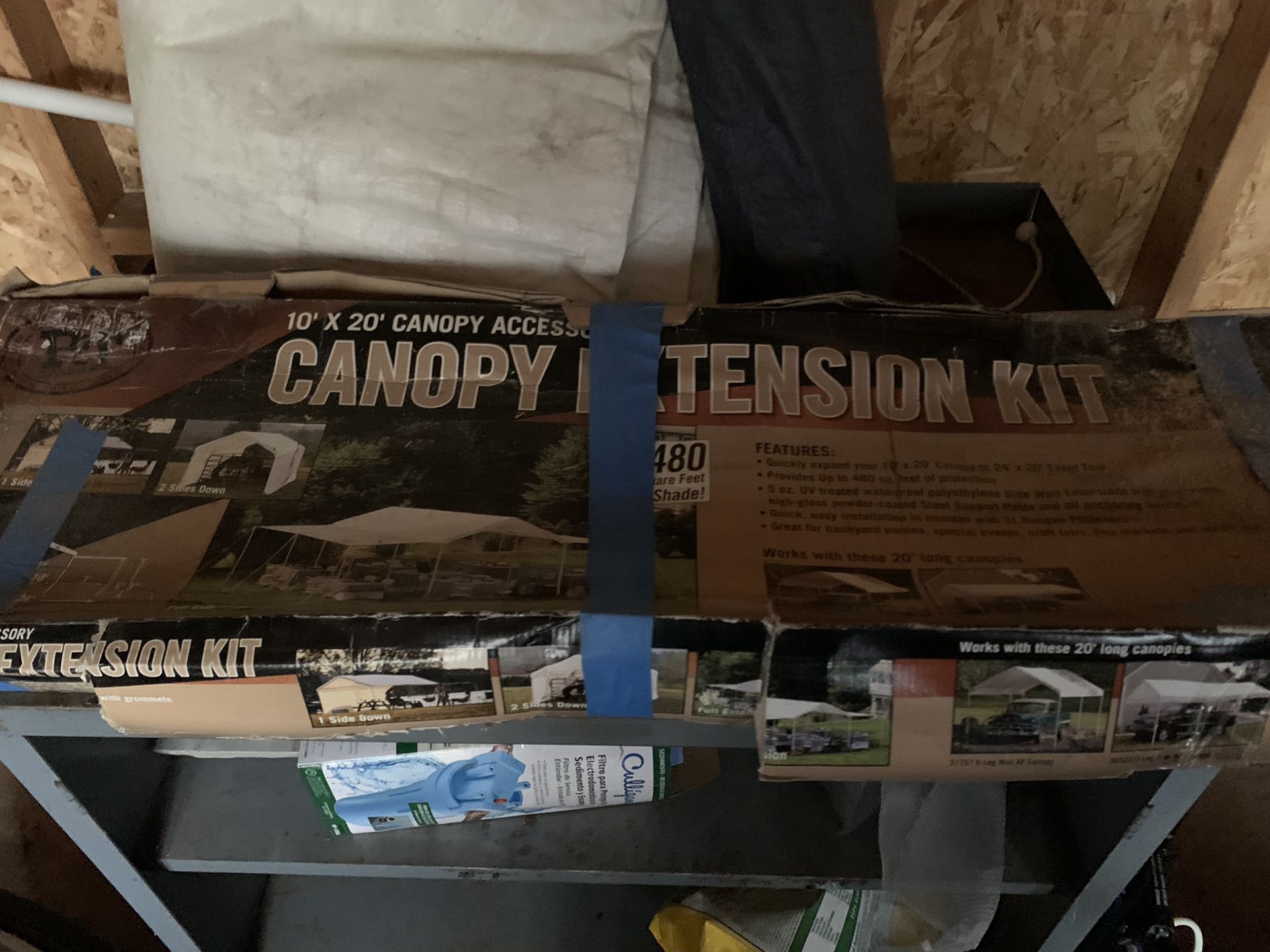 Shelter Canopy Extension kit